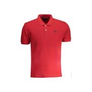 T-shirt La Martina Heren Classic Polo Shirt Rood