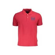 T-shirt La Martina Katoenen poloshirt met geborduurd logo