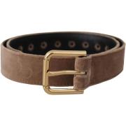 Riem D&amp;G beige fluwelen riem voor dames