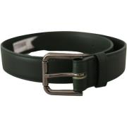 Riem D&amp;G leren riem voor heren in groen