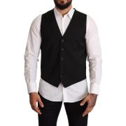 Gilet D&amp;G Classic Fit wollen vest voor heren