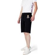 Korte Broek Moschino Moschino Ondergoed Heren Zwarte Katoenen Shorts m...