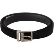 Riem D&amp;G zwarte fluwelen riem voor dames