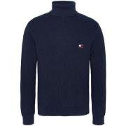 Sweater Tommy Jeans Slim Roll Neck Jumper Dark Night Navy