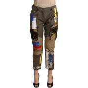 Broek D&amp;G Camouflage Cargo Broek voor Dames