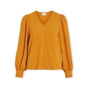 Blouse Vila Top Gaja L/S - Inca Gold