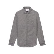 Overhemd Lange Mouw Portuguese Flannel Teca Shirt - Light Grey