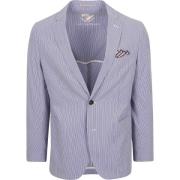 Blazer Suitable Colbert Lind Strepen Blauw