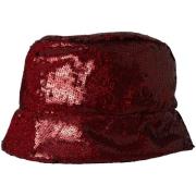 Hoed D&amp;G Dames Bucket Hat met pailletten - Rood