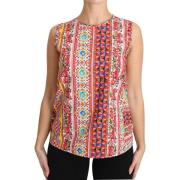 Overhemd D&amp;G Print Zuiver Katoenen Tanktop