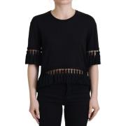 Overhemd D&amp;G Womens Tassel Trim TShirt