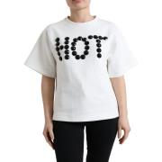 Overhemd D&amp;G Hot Rhinestone verfraaid TShirt