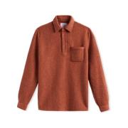 T-shirt Portuguese Flannel Caneleto Popover - Brown