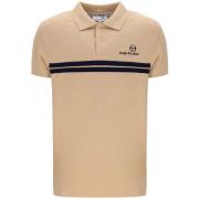 T-shirt Sergio Tacchini New Supermac Polo Shirt Latte/Maritime Blue