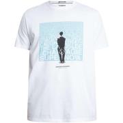 T-shirt Korte Mouw Weekend Offender Supernova Grafisch T-shirt