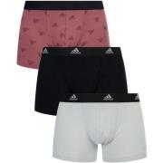 Boxers adidas Set van 3 actieve Flex-katoenen boxers