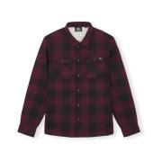 Mantel Dickies Lined Sacramento Sherpa Shirt - Marron