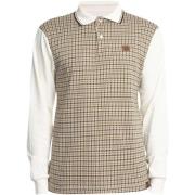 Polo Shirt Lange Mouw Trojan Poloshirt met lange mouwen en pied-de-pou...