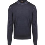 Sweater BOSS Pullover Astefano Wol Navy