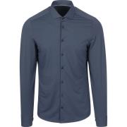 Overhemd Lange Mouw Pure The Functional Shirt Super Stretch Blauw