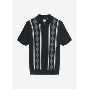 T-shirt Ben Sherman Argyle jacquard polo