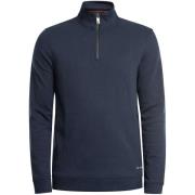 Sweater Ted Baker Sweatshirt met halve rits en trechterhals