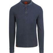 Sweater Superdry Vintage Textured Trui Navy