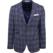 Blazer Suitable Colbert Heleen Ruit Navy