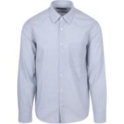 Overhemd Lange Mouw Marc O'Polo Overhemd Soft Blauw