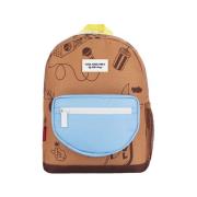 Rugzak Hello Hossy Groovy Kid Backpack - Brown