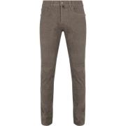 Broek Pierre Cardin Broek Lyon Tapered Taupe