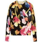 Fleece Jack Desigual Pullover Trui met bloemenprint voor dames