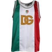 T-shirt D&amp;G tanktop met vlag van Italie voor heren