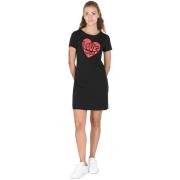 T-shirt Love Moschino dames T-shirt jurk Zwart