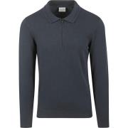 T-shirt No Excess Pullover Poloshirt Navy