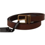 Riem D&amp;G Dolce Gabbana Leren Riem