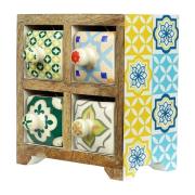 Manden en dozen Signes Grimalt Kruidenrek Met 4 Lades