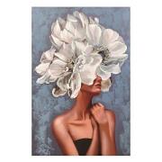 Schilderijen Signes Grimalt Vrouw Bloemen Schilderij