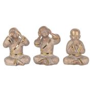 Beeldjes Signes Grimalt Zie-Hoor-Spreek Monnik