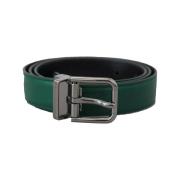 Riem D&amp;G Lederen metalen gesp riem