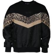 Sweater D&amp;G sweatshirt met luipaardprint voor dames