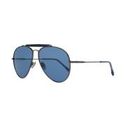 Zonnebril Tod's Aviator zonnebril met blauwe kunststof glazen