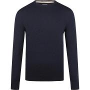 Sweater Mcgregor Trui Merinowol Navy