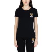 Overhemd Moschino Moschino Underbear T-Shirt voor Dames - Zwart