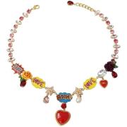 Ketting D&amp;G MultiColored Statement Ketting met Bedels