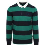 Sweater Mcgregor Rugbyshirt Streep Navy Groen