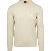 Sweater BOSS Pullover Kanovano Ecru