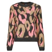 Trui Only ONLWILD L/S JQ O-NECK KNT