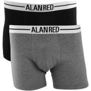 Boxers Alan Red Boxer Grijs 2Pack