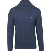 Sweater Gant Coltrui Cable Navy